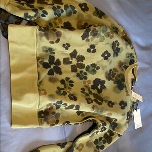 scotch and soda xs floral camo swearshirt